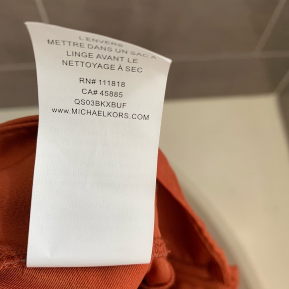 Michael Kors burnt umber cargo pants size M. - Picture 11 of 13